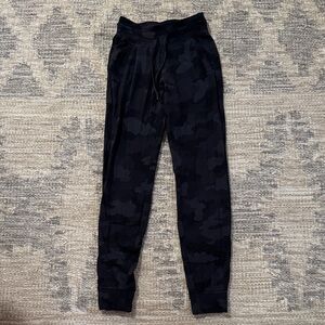 lululemon athletica Black Camouflage Joggers